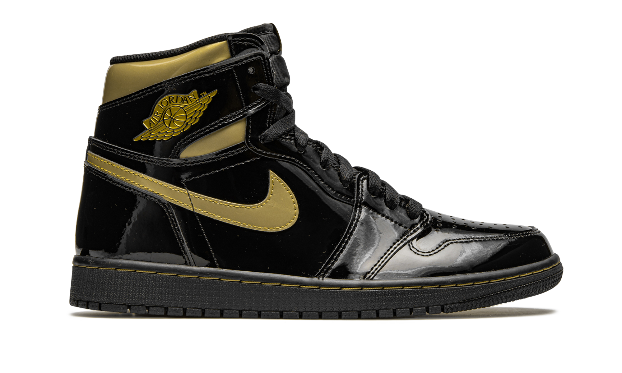 Air Jordan 1 Retro High Og "black Metallic Gold" - 6