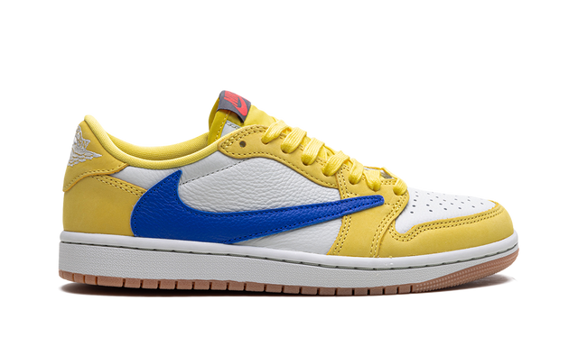 Air Jordan 1 Retro Low OG WMNS "TRAVIS SCOTT - CANARY" DZ4137 700