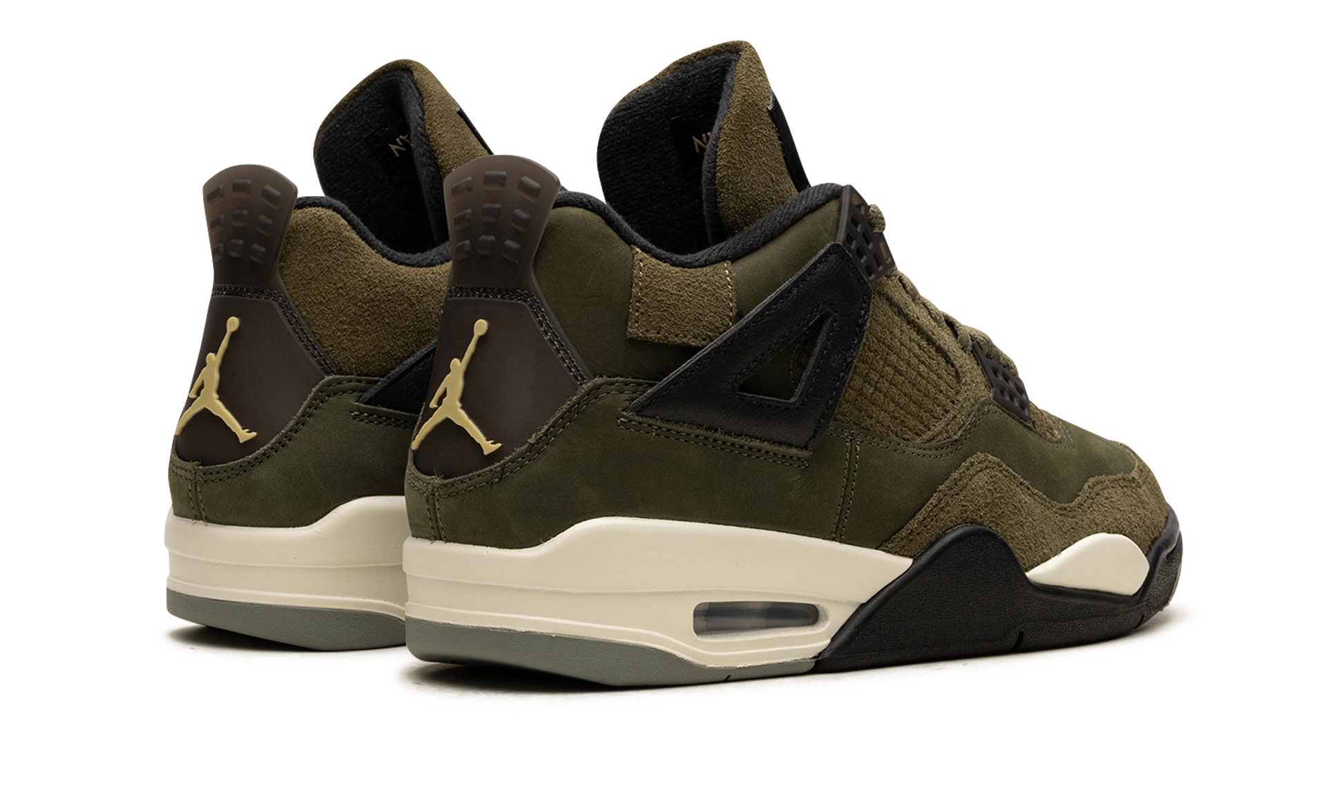 Air Jordan 4 Craft "medium Olive" - 3