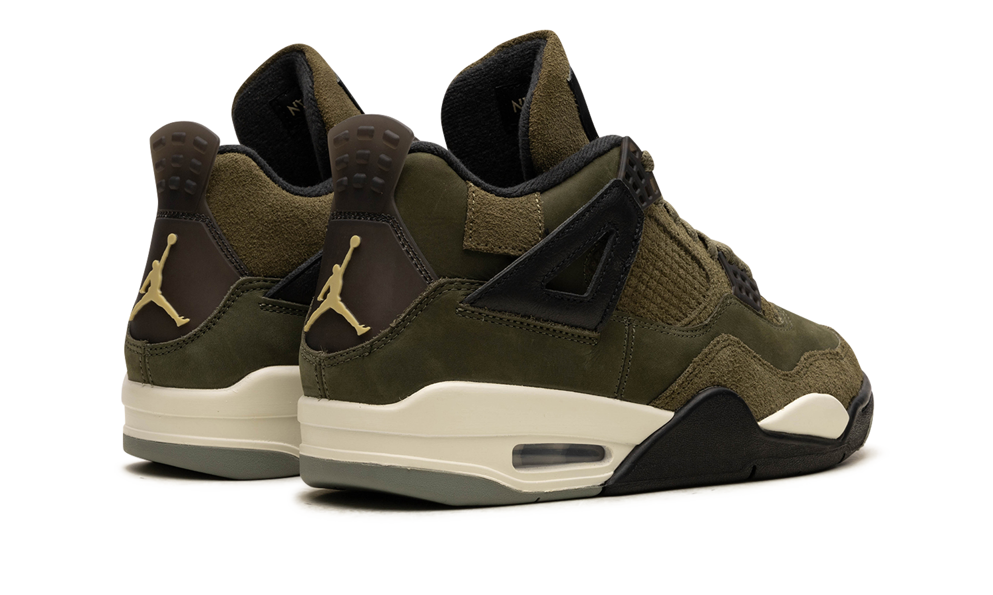 Air Jordan 4 Craft "medium Olive" - 3