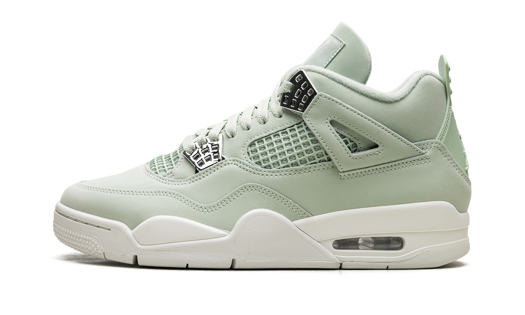 Air Jordan 4 WMNS "Abundance" Seafoam Sail HV0823 003
