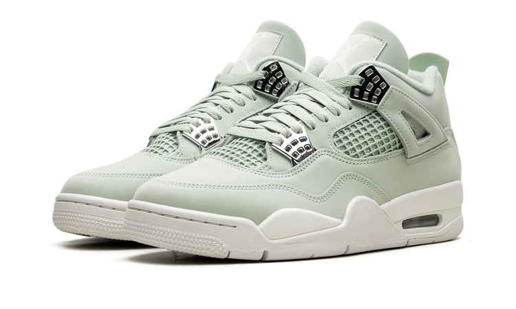 Air Jordan 4 WMNS "Abundance" Seafoam Sail HV0823 003