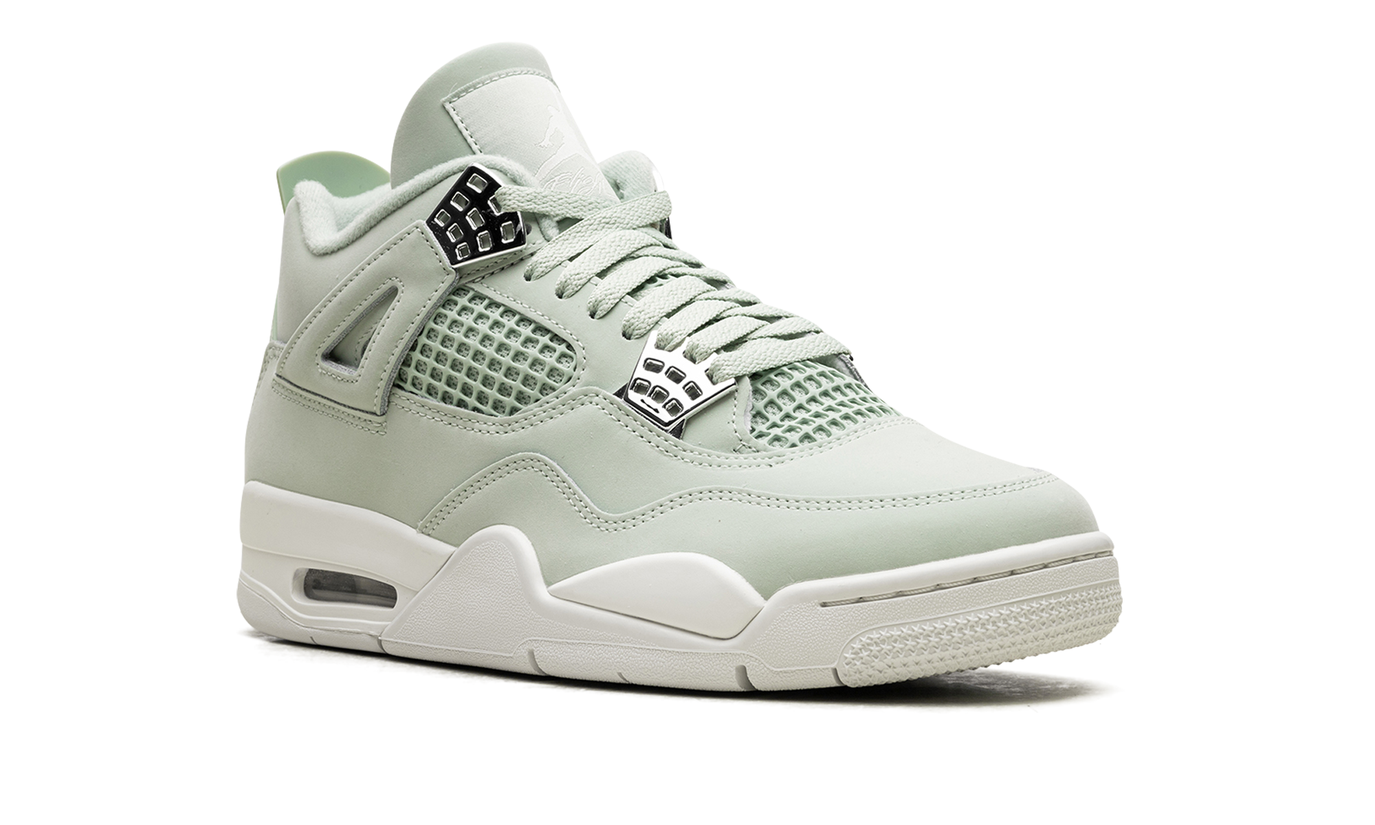Air Jordan 4 WMNS "Abundance" Seafoam Sail HV0823 003
