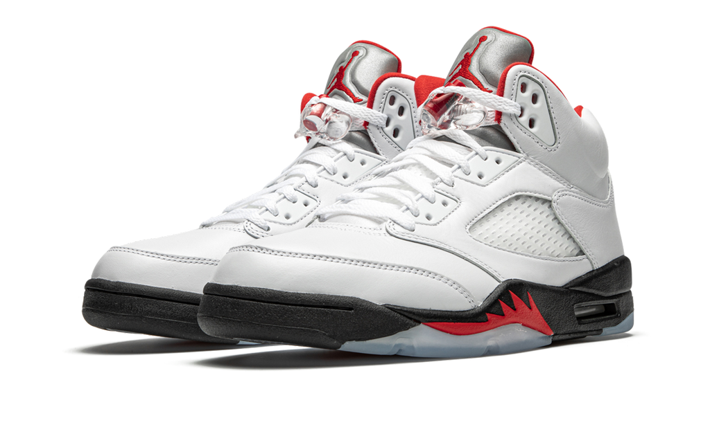 Air Jordan 5 Retro "Fire Red Silver Tongue 2020" DA1911 102