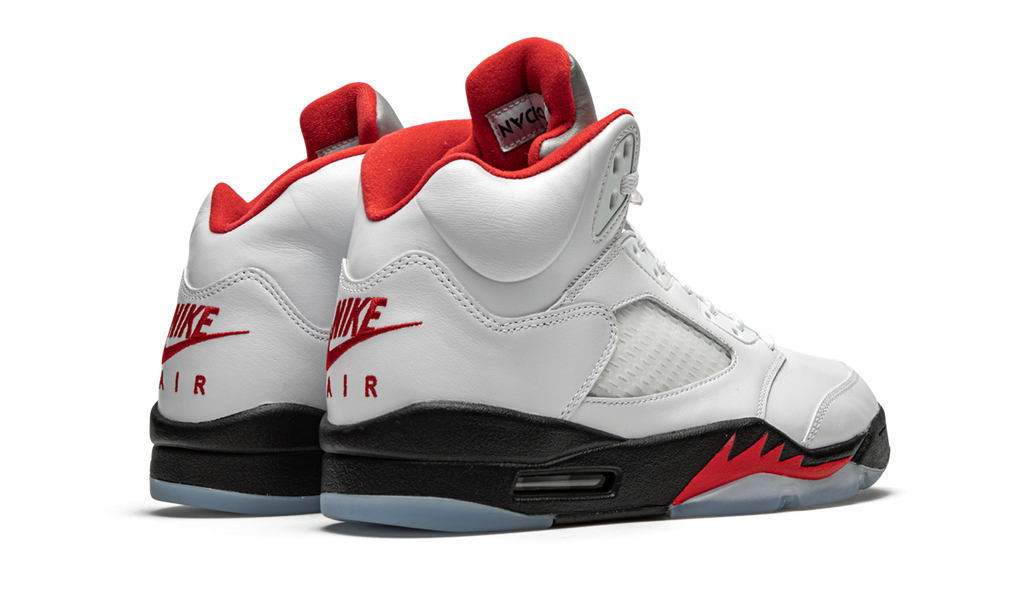 Air Jordan 5 Retro "Fire Red Silver Tongue 2020" DA1911 102