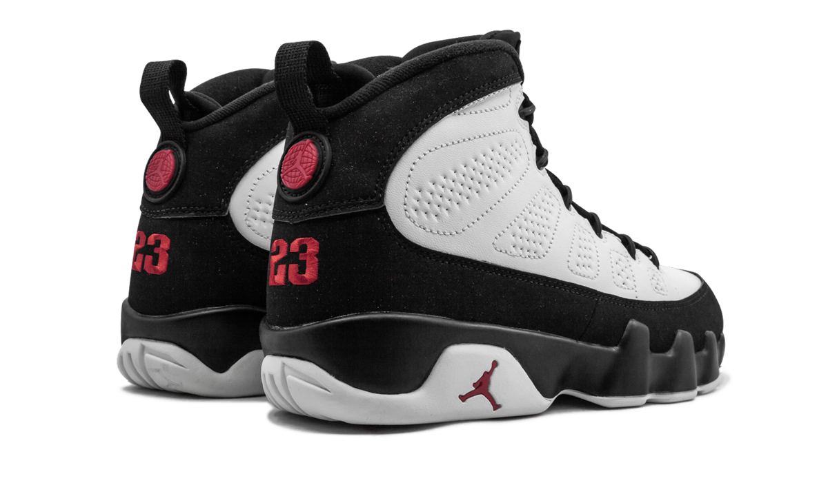 Air Jordan 9 Retro "white Black Red 2016 Release" - 3