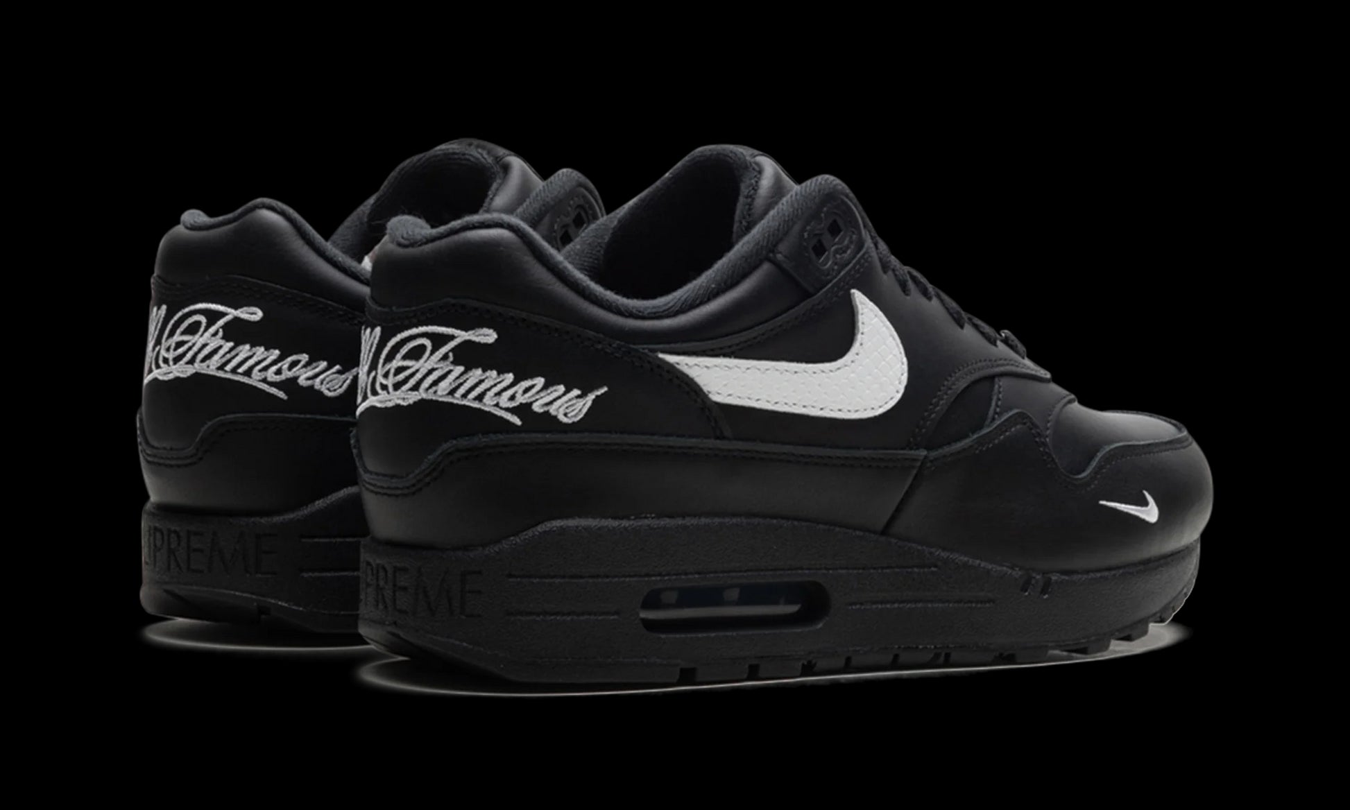 Air Max 1 '87 SP "Supreme Black White"