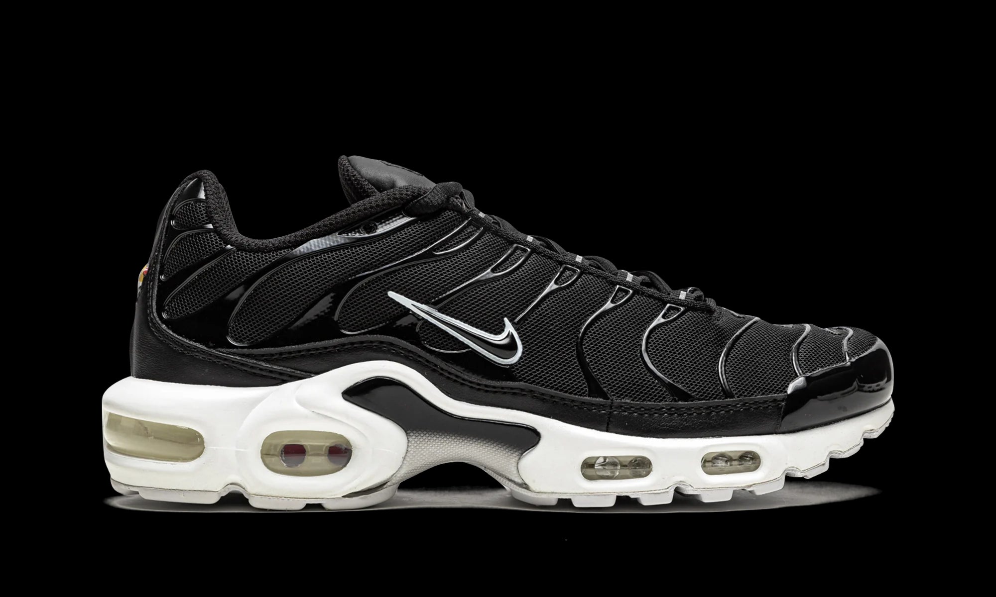AIR MAX PLUS MNS WMNS "Black / White"