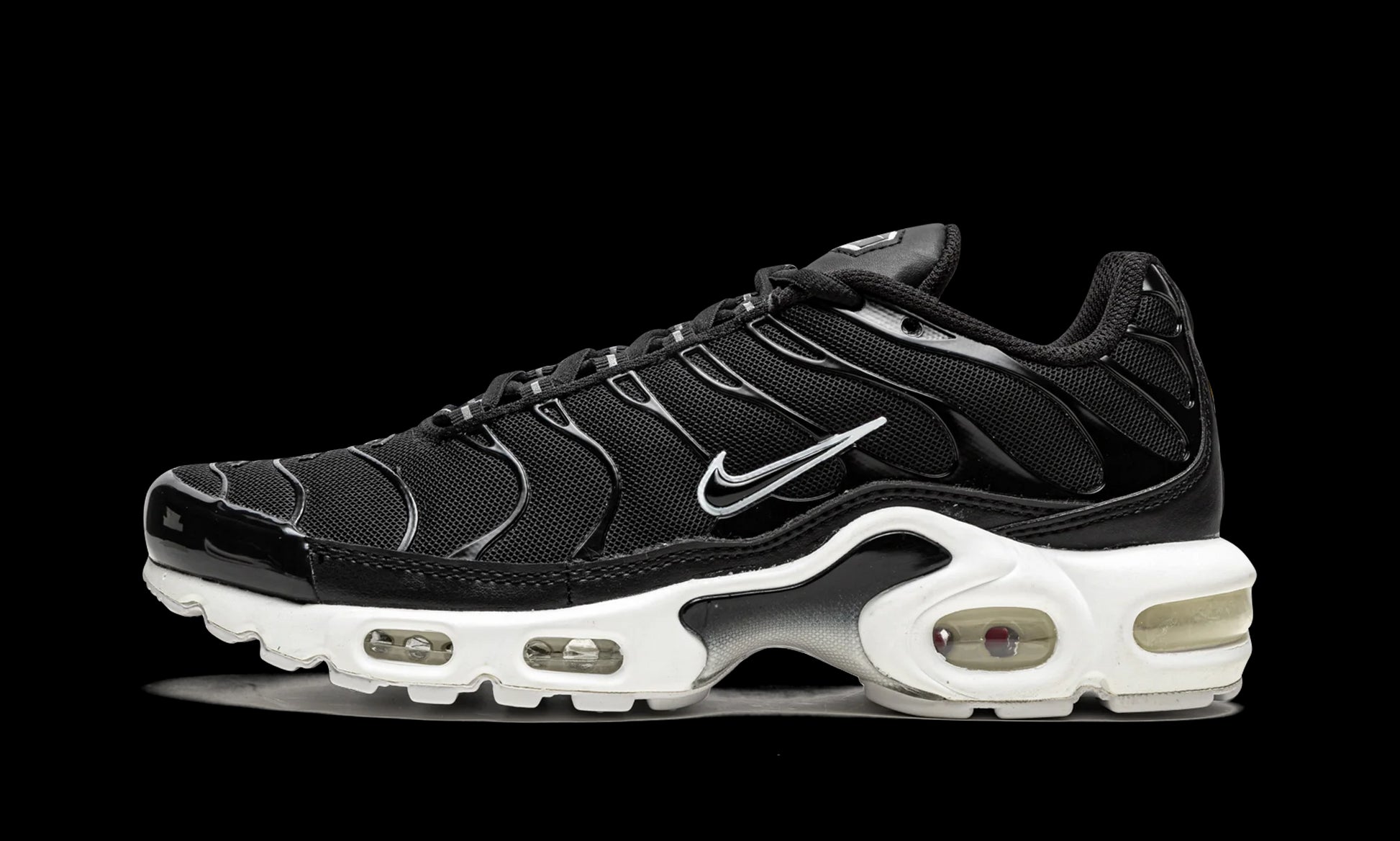 AIR MAX PLUS MNS WMNS "Black / White"