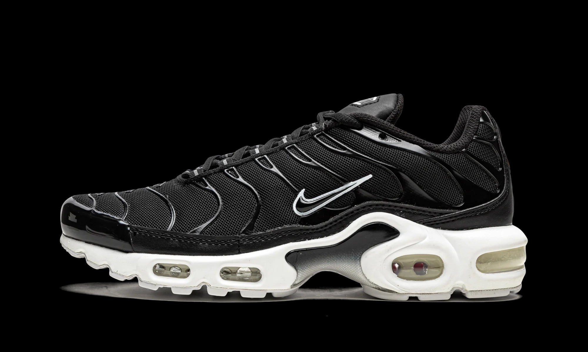 AIR MAX PLUS MNS WMNS "Black / White"