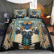 hippieartzone - Native American Bird Pattern Bedding Set