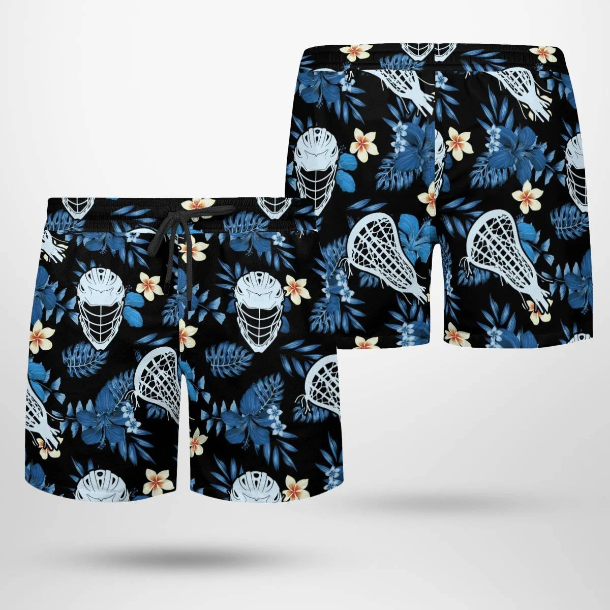 hippieartzone - BLUE LACROSSE SET BEACH TROPICAL HAWAII.