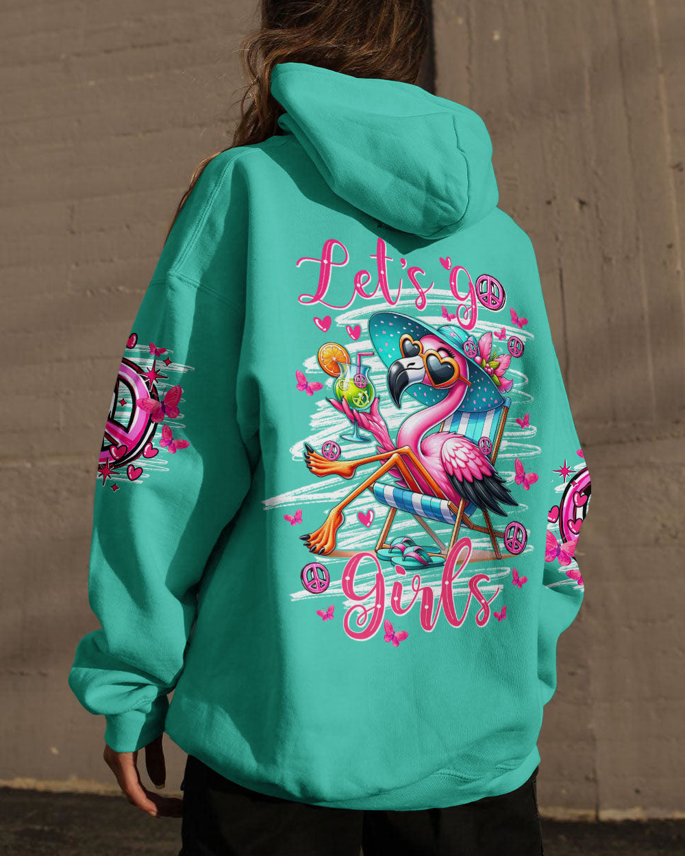 Hippie Art Zone - Let'S Go Girls Flamingo  - Ty1304243 For Hippie