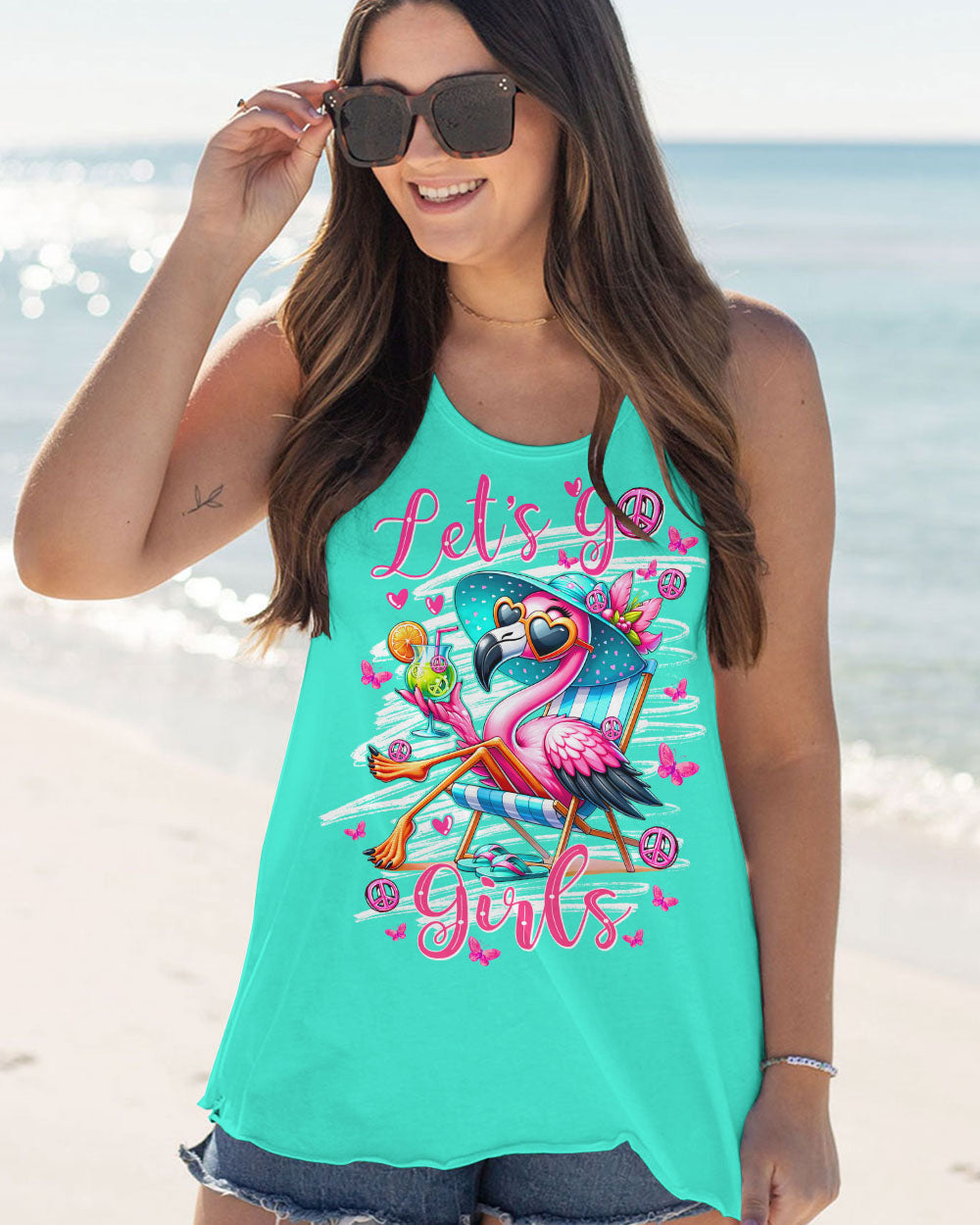 Hippie Art Zone - Let'S Go Girls Flamingo  - Ty1304243 For Hippie