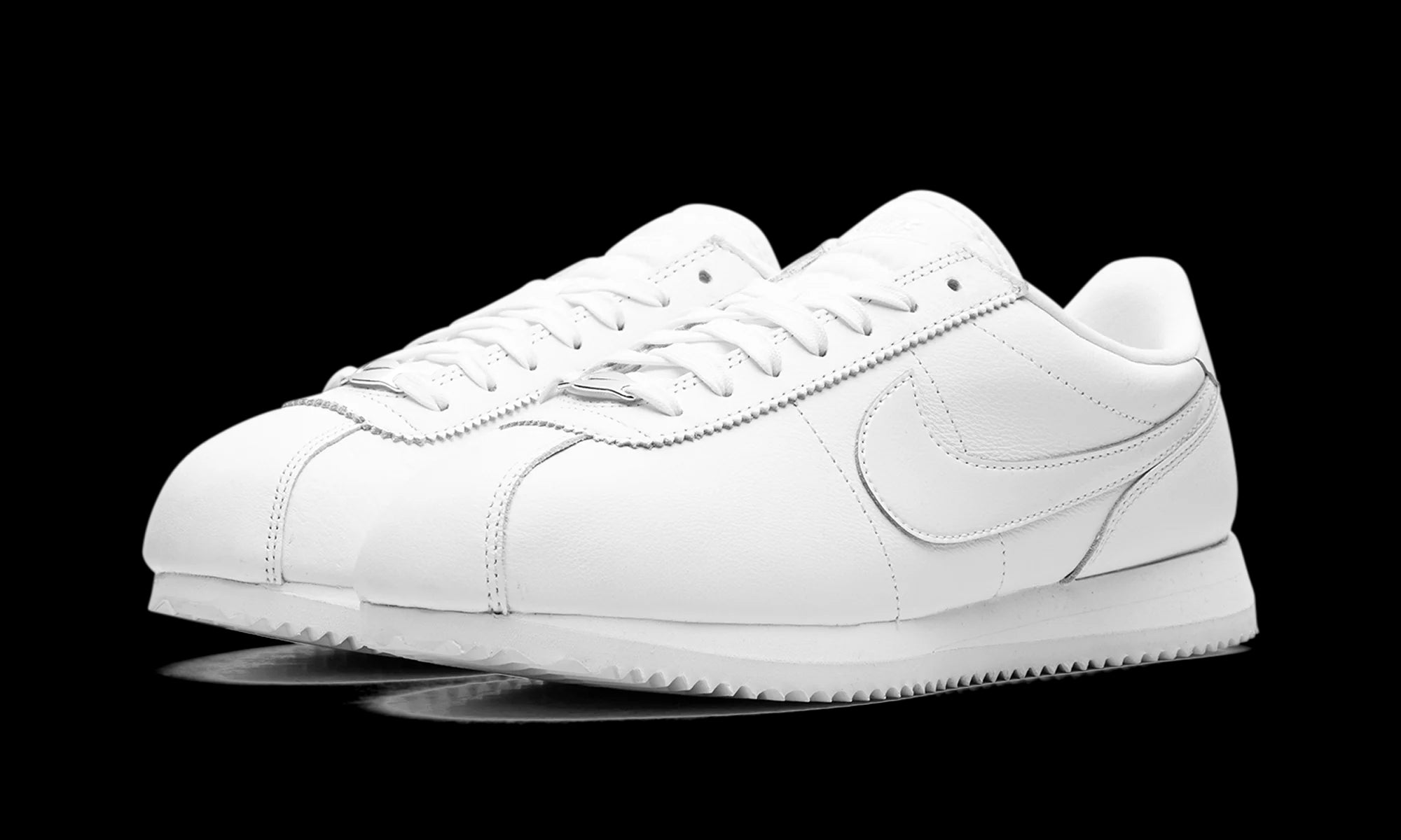 Cortez '23 Premium Leather WMNS "TRIPLE WHITE" FB6877 100