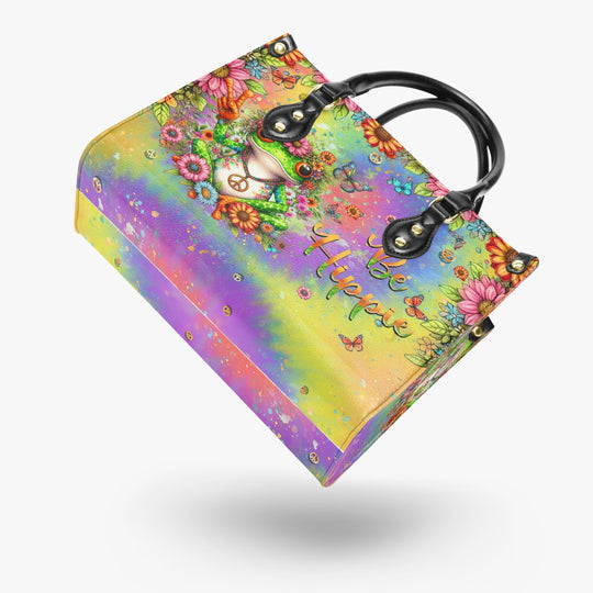 hippieartzone Bag - BE HIPPIE LEATHER HANDBAG