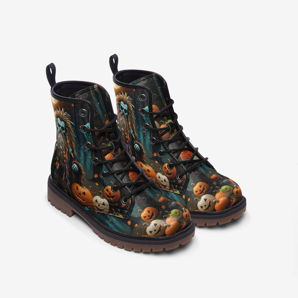 Hippie Art Zone - Dwarf Leather Boots For Hippie Halloween