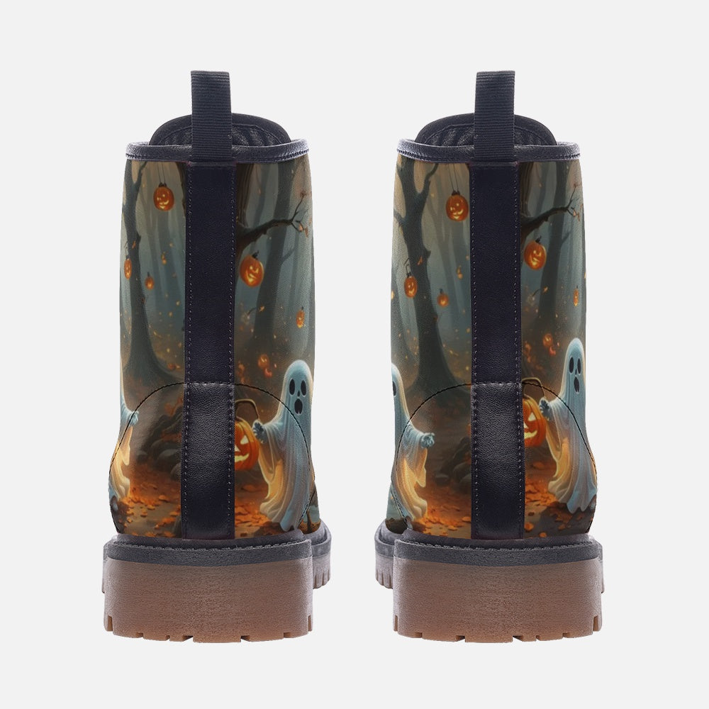 Hippie Art Zone - Vegan Leather Boots For Hippie Halloween