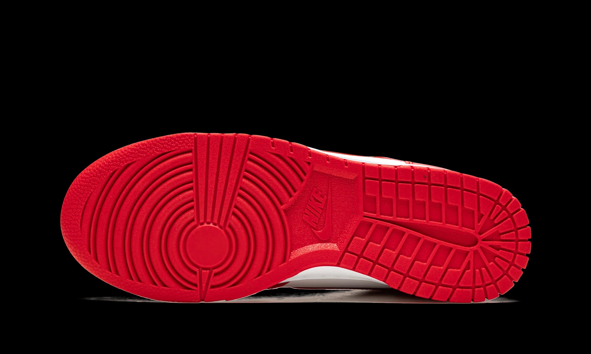 Dunk High "White / University Red"