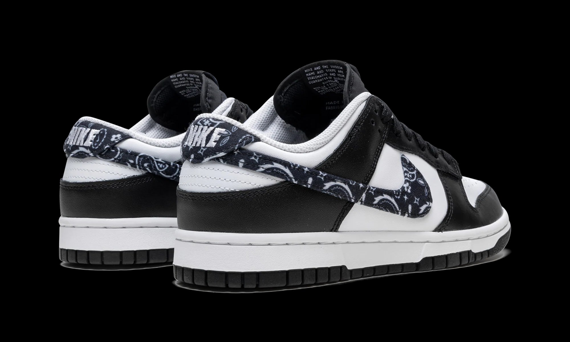 DUNK LO ESS MNS WMNS "Black Paisley" DH4401 100