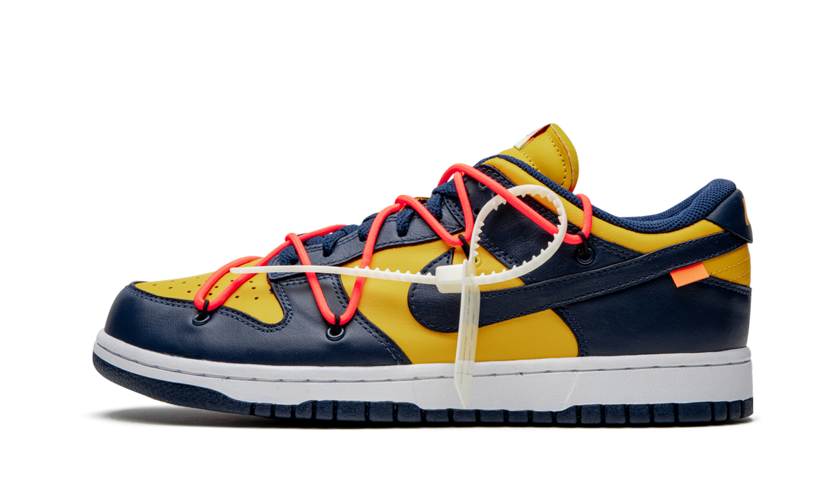 Dunk Low "off-white - University Gold" - 1