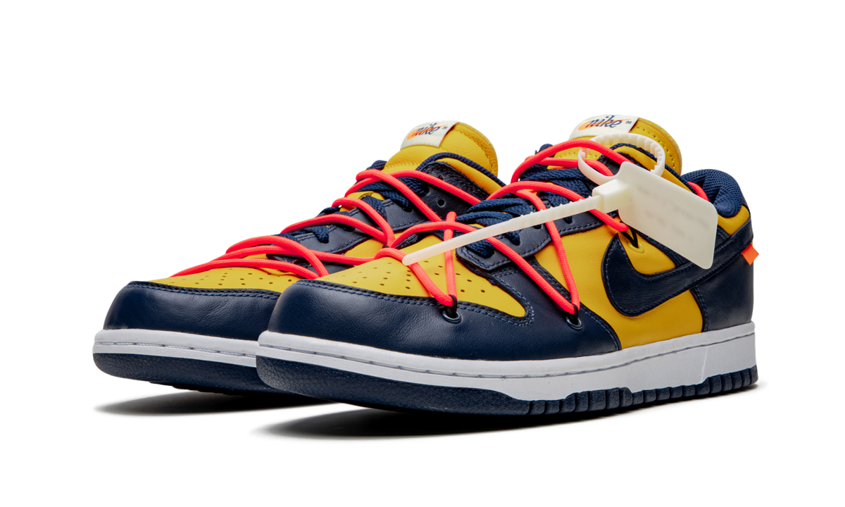 Dunk Low "off-white - University Gold" - 2