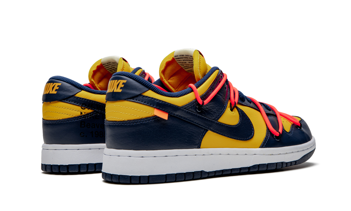 Dunk Low "off-white - University Gold" - 3