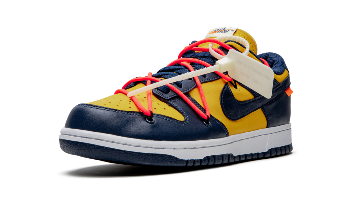 Dunk Low "off-white - University Gold" - 4