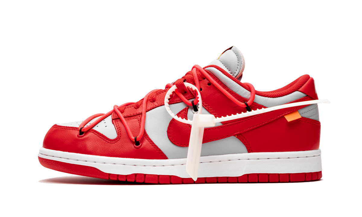 Dunk Low "off-white - University Red" - 1