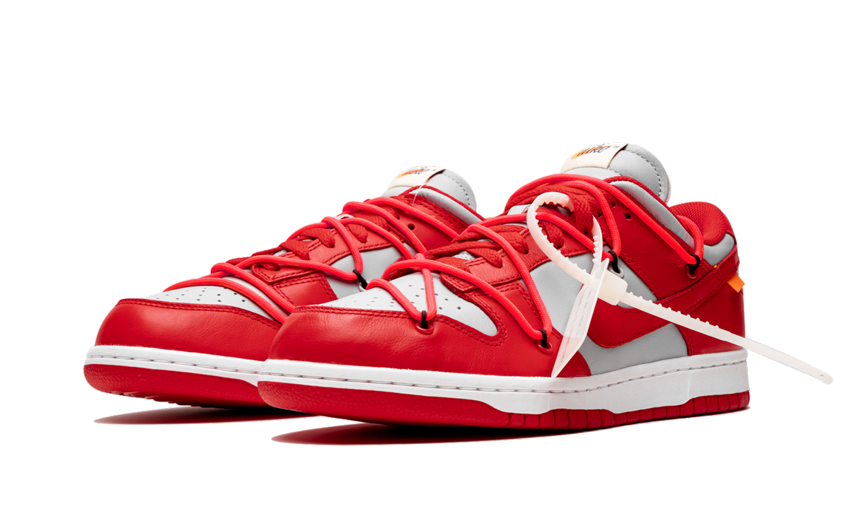 Dunk Low "off-white - University Red" - 2
