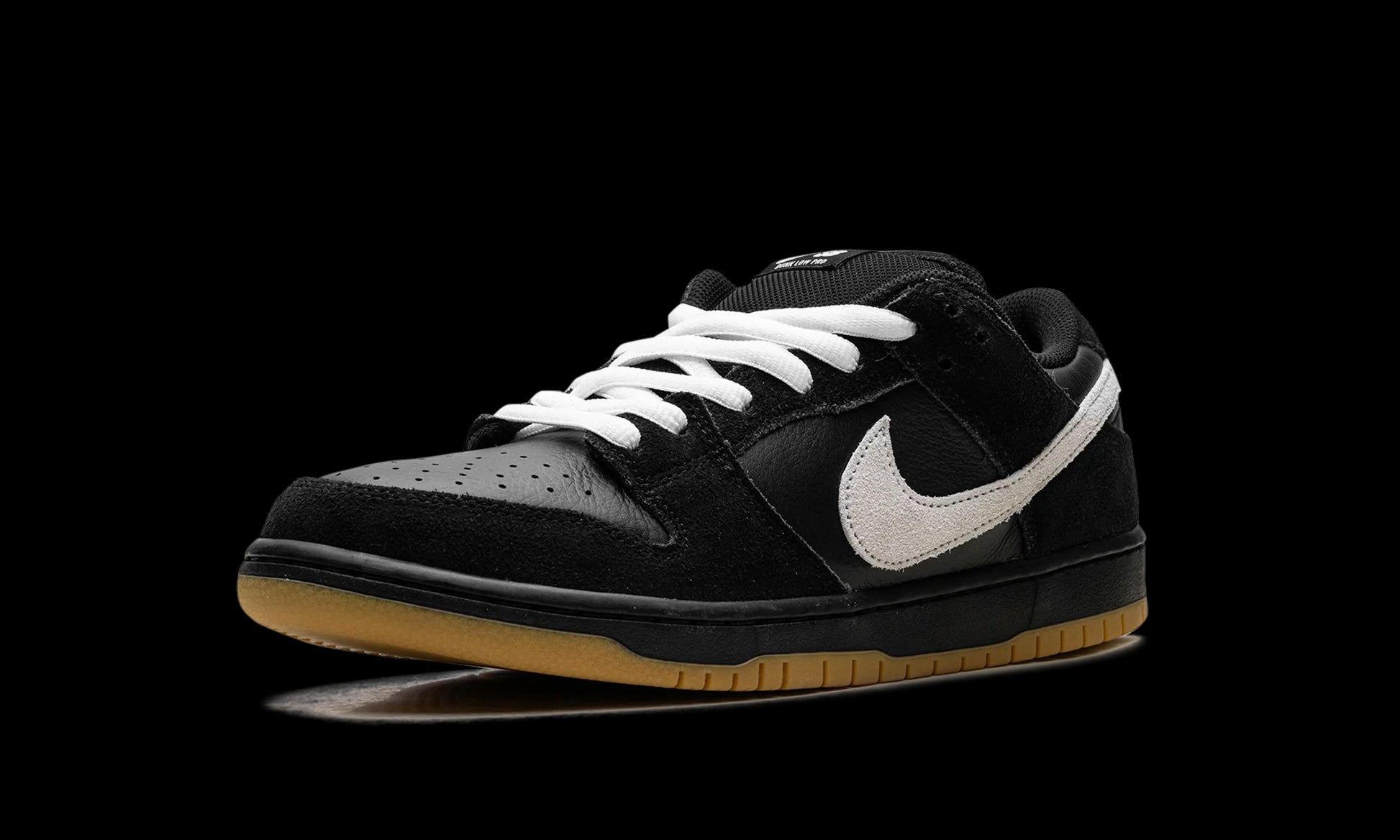 Dunk Low Pro SB "Black White Gum"