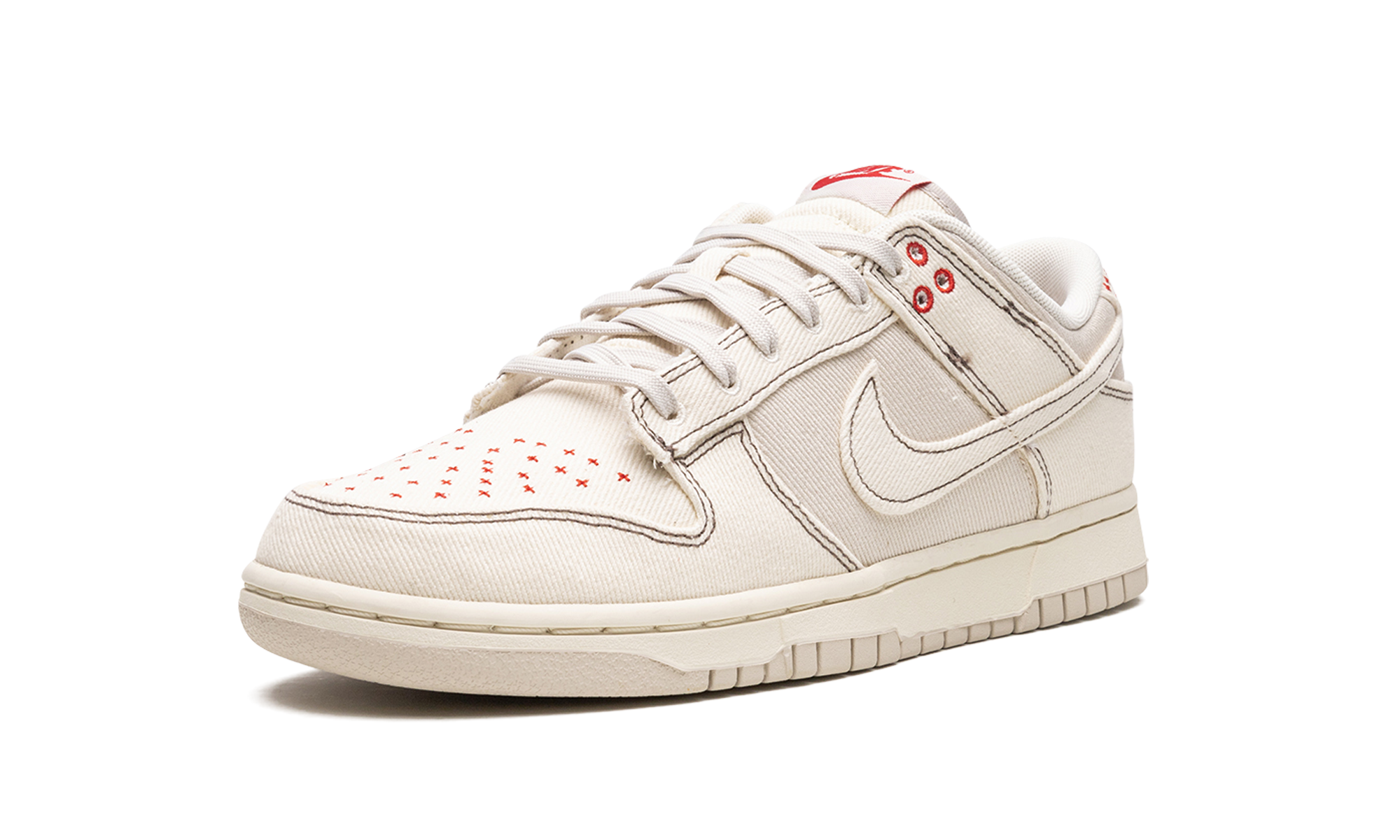 Dunk Low "shashiko - Light Orewood Brown" - 4