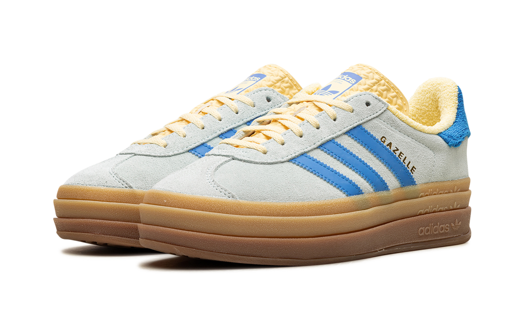 Gazelle Bold Wmns "Almost Blue Yellow" IE0430