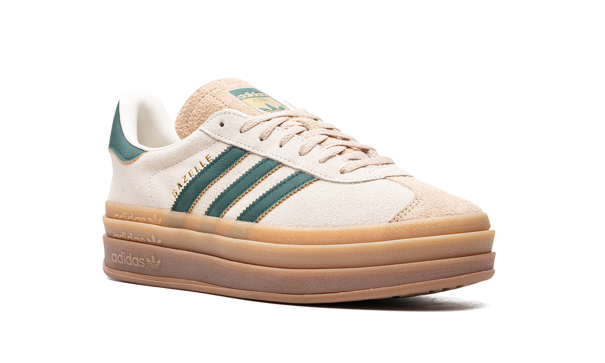 Gazelle Bold Wmns "Cream Collegiate Green" ID7056