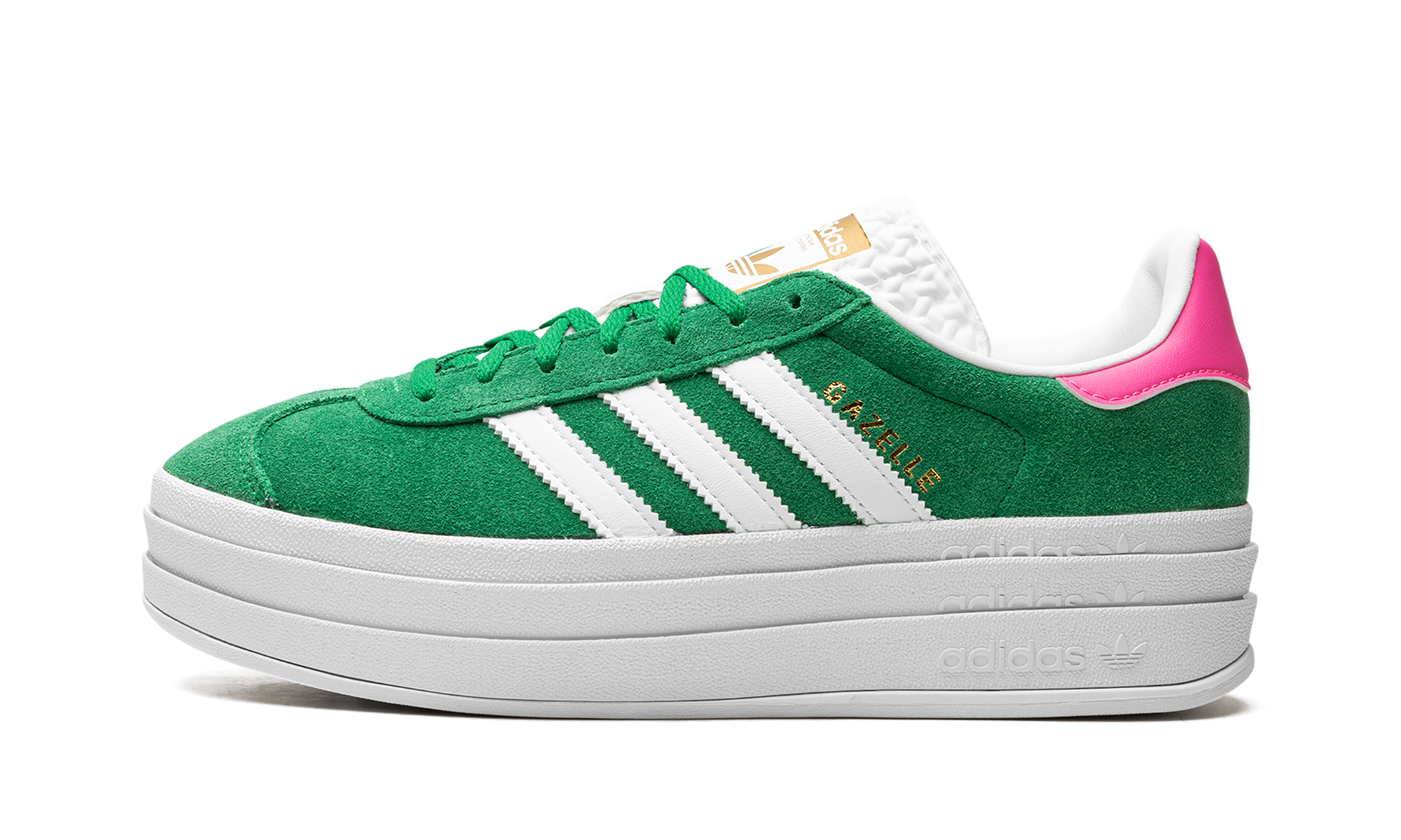 Gazelle Bold Wmns "green Lucid Pink" - 1