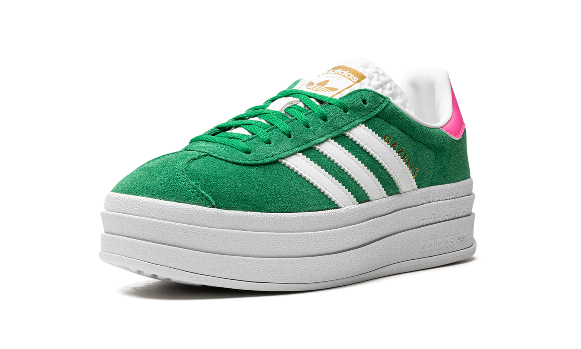 Gazelle Bold Wmns "green Lucid Pink" - 4