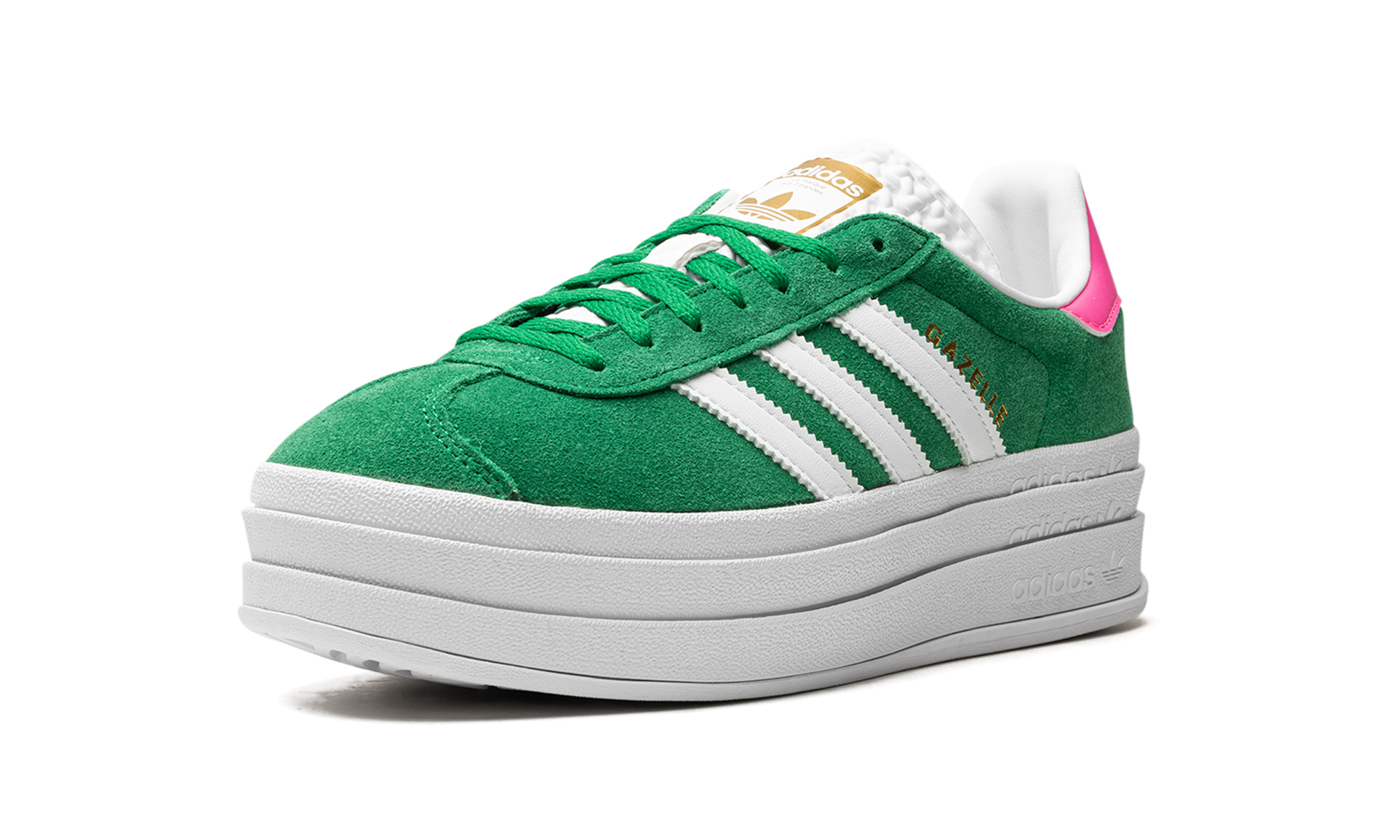 Gazelle Bold Wmns "green Lucid Pink" - 4