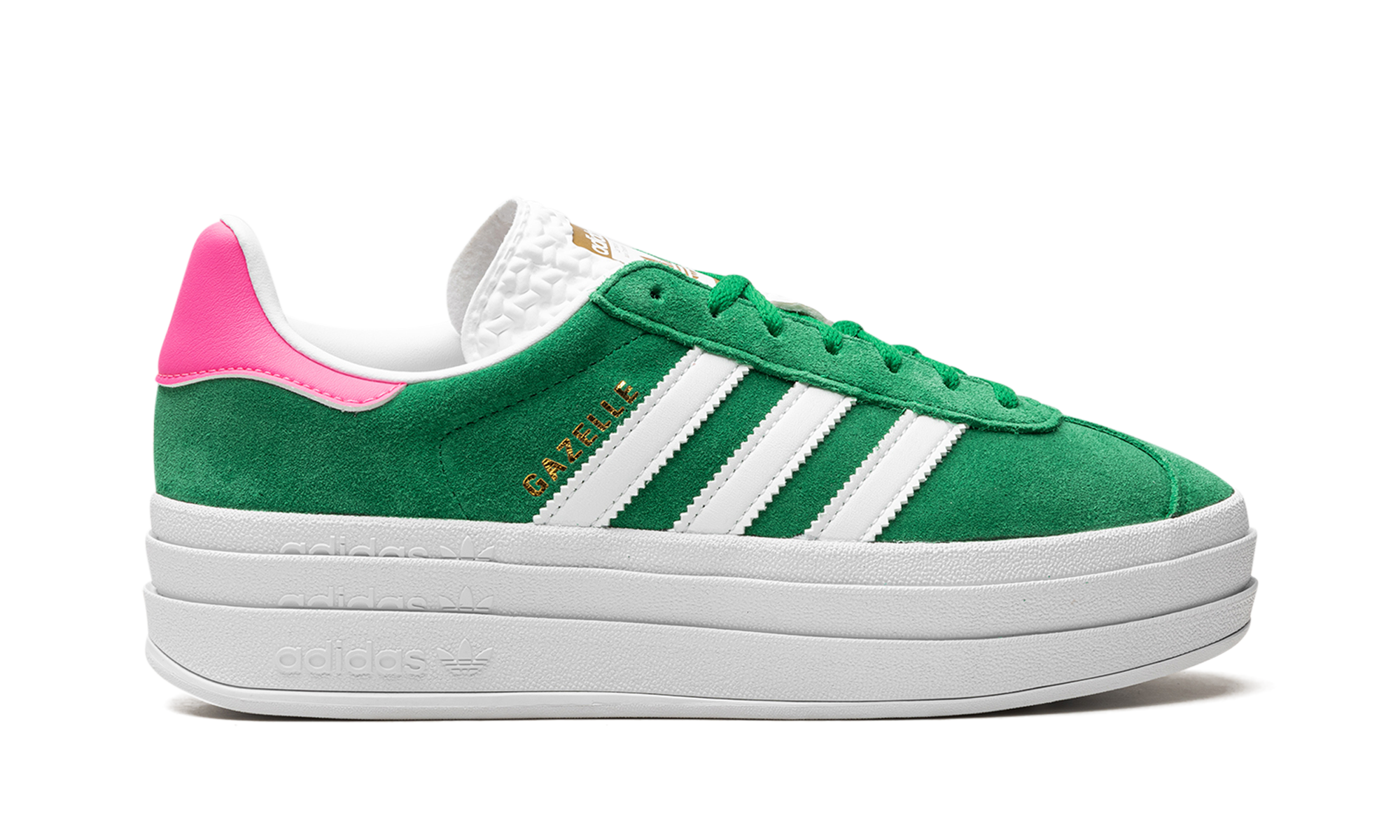 Gazelle Bold Wmns "green Lucid Pink" - 6
