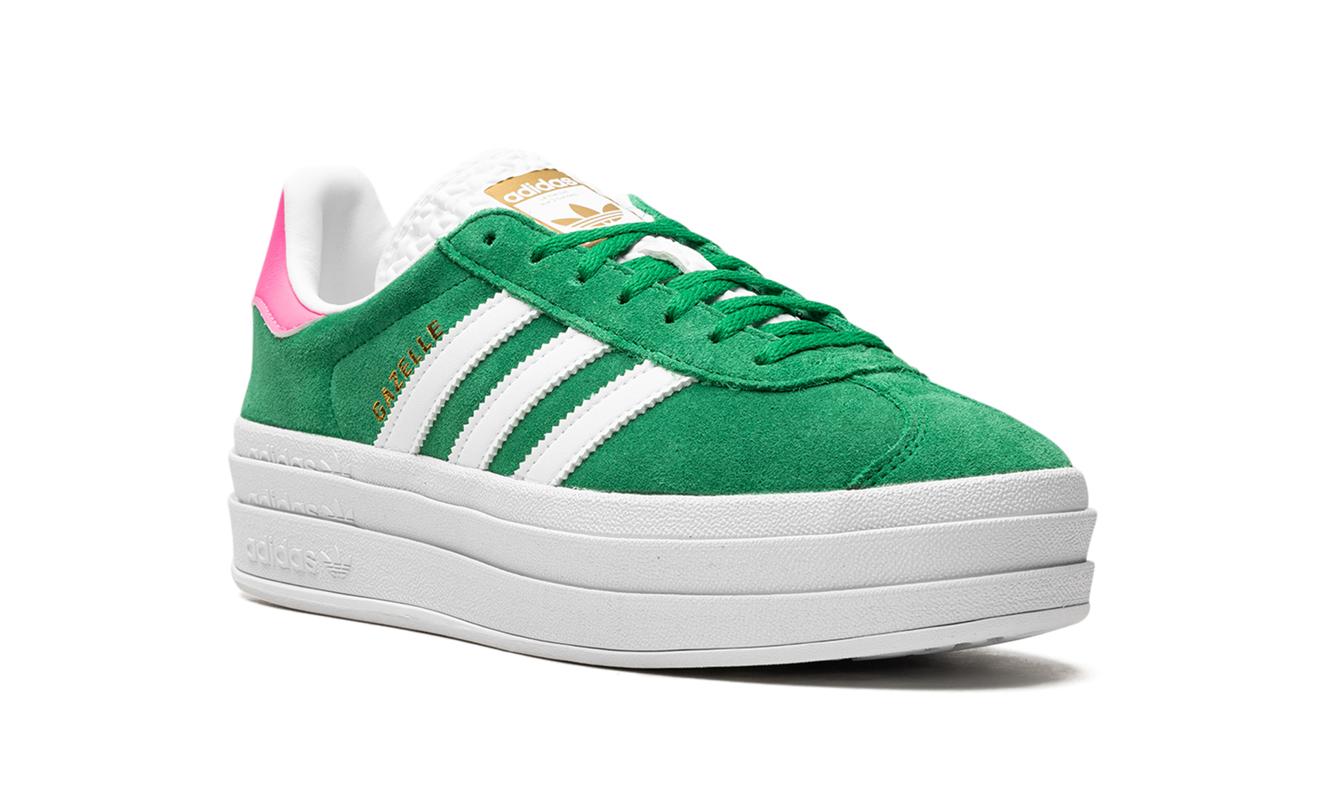 Gazelle Bold Wmns "green Lucid Pink" - 7