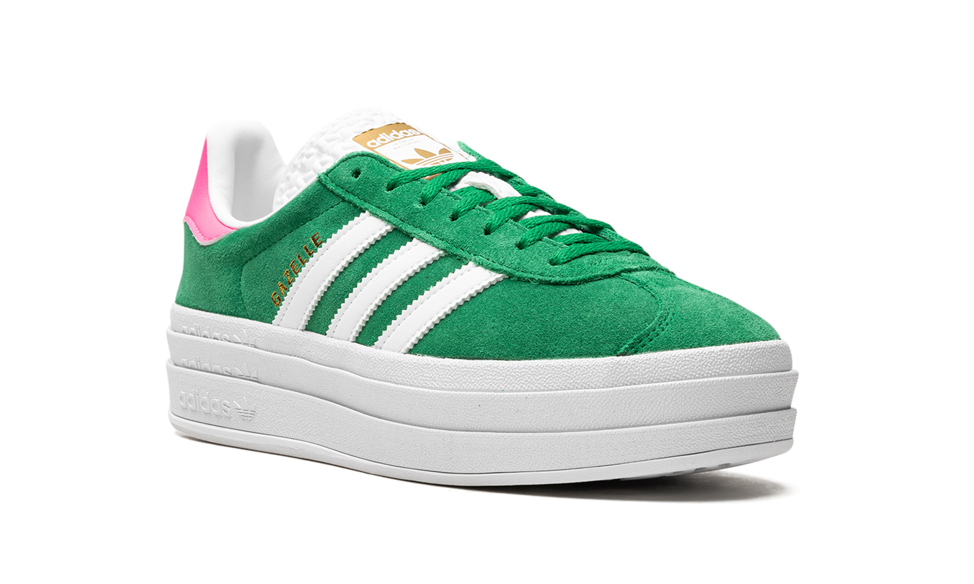 Gazelle Bold Wmns "green Lucid Pink" - 7