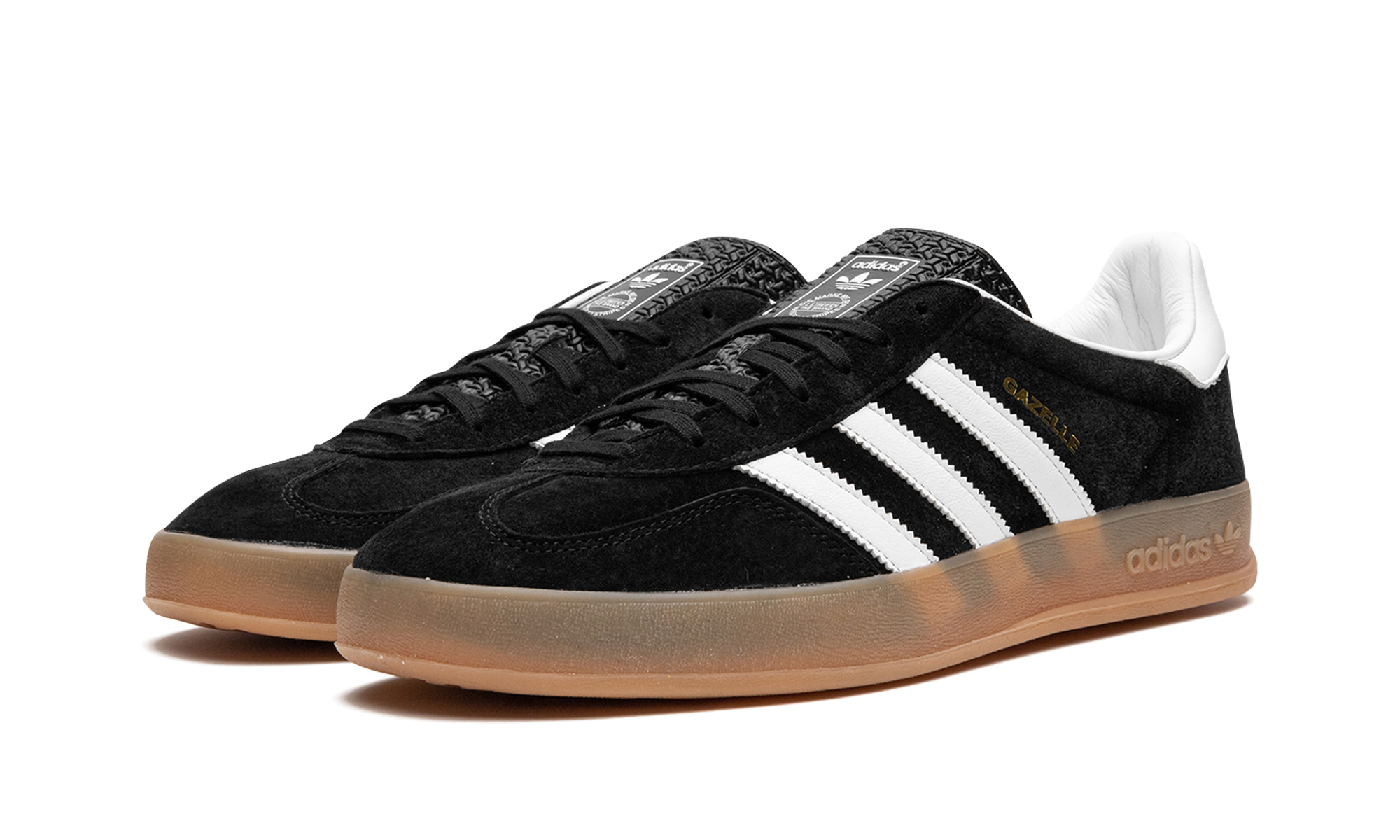 Gazelle Indoor "black / White / Gum" - 2