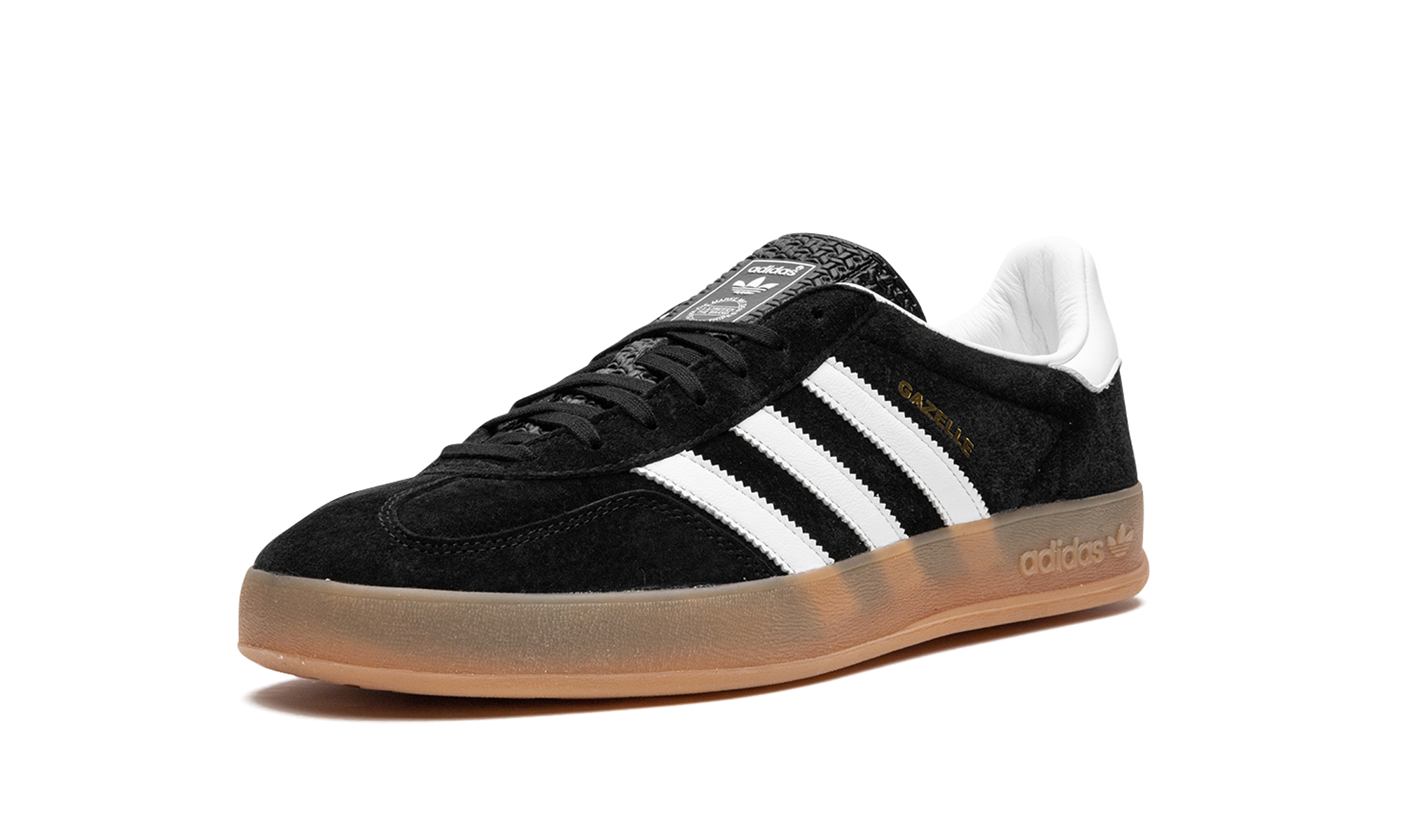Gazelle Indoor "black / White / Gum" - 4