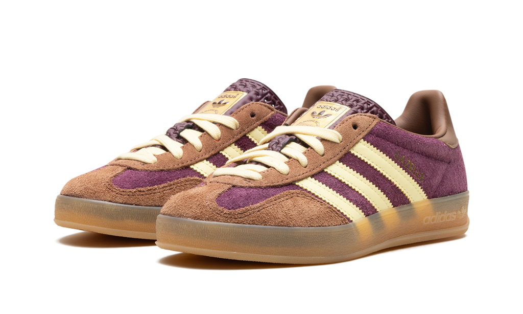 Gazelle Indoor "Maroon Almost Yellow" JI0324