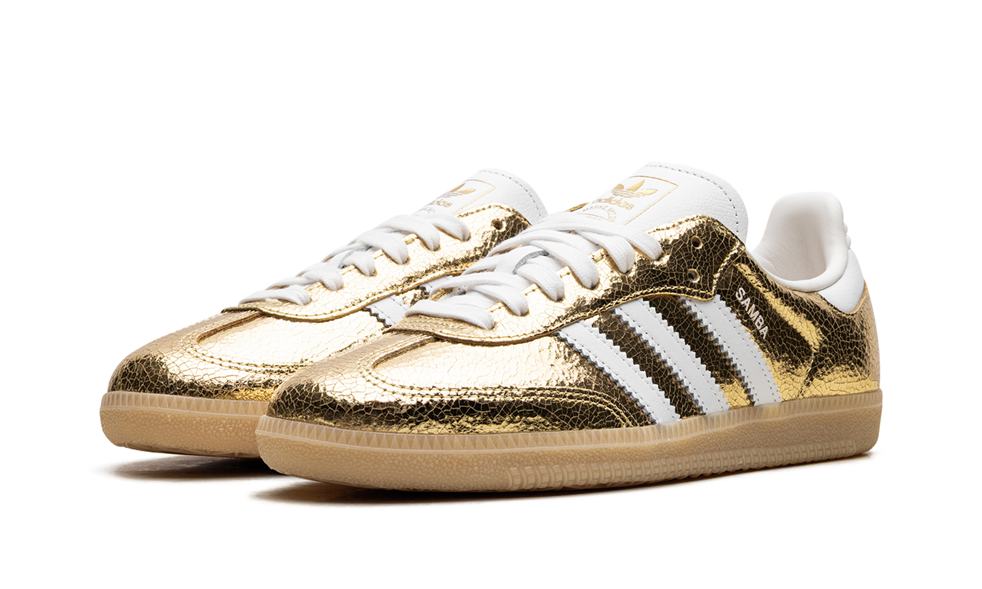 Samba Og Wmns "cracked Metallic Pack - Gold" - 2