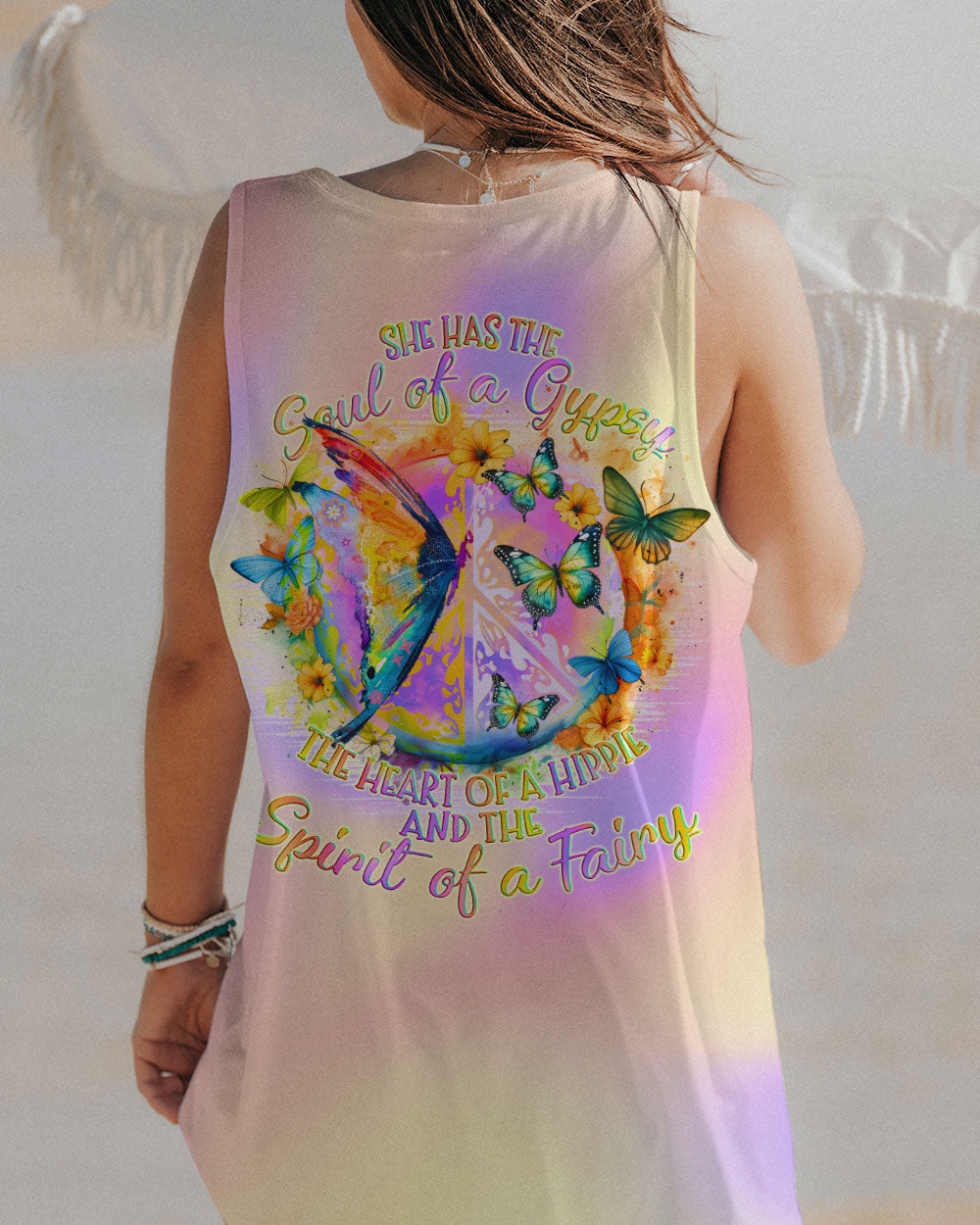 Hippie Art Zone - Spirit Of Fairy Butterfly For Hippie