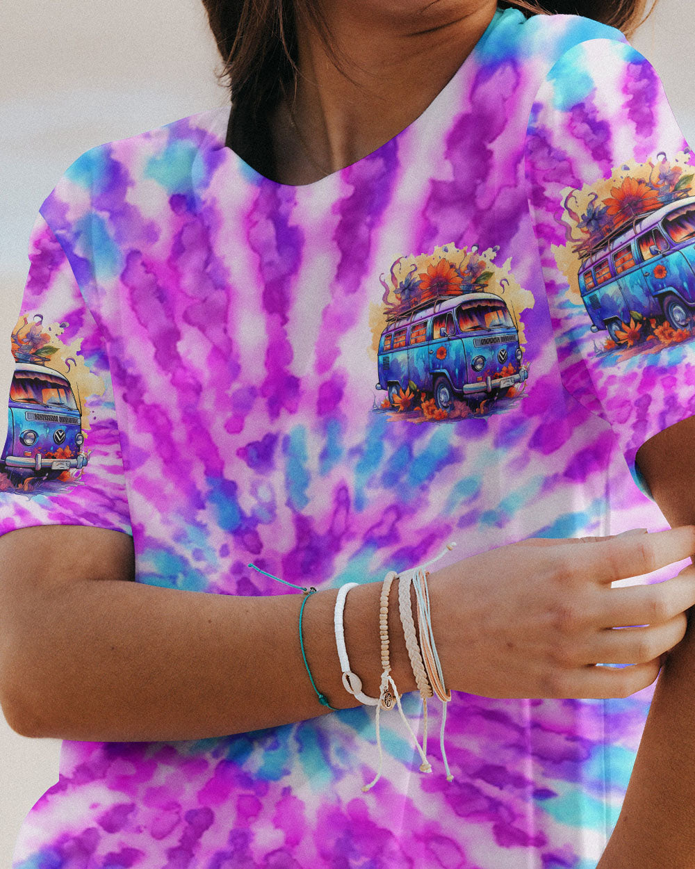 Hippie Art Zone - Running Against The Wind Tie Dye For Hippie