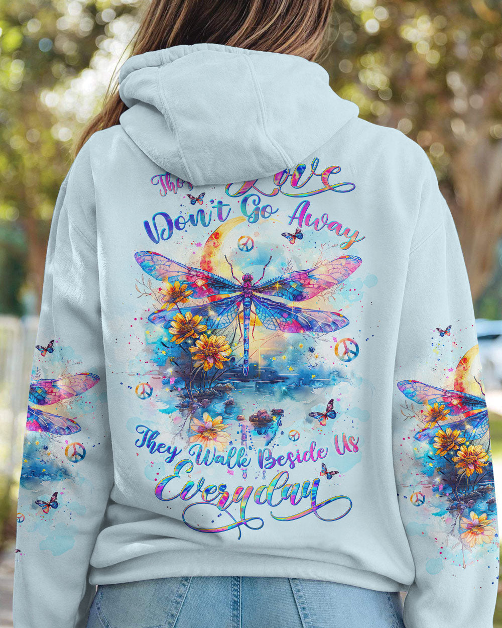 Hippie Art Zone - Those We Love Don'T Go Away Dragonfly For Hippie