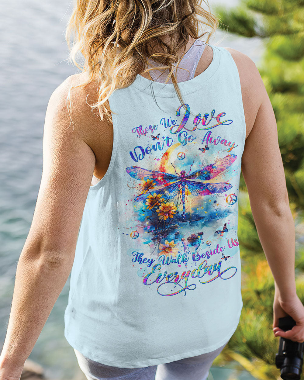 Hippie Art Zone - Those We Love Don'T Go Away Dragonfly For Hippie