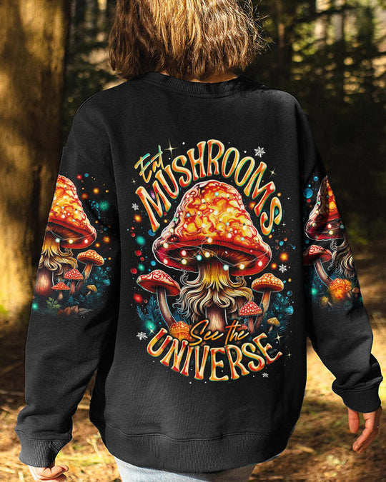 Hippie Art Zone - Eat Mushrooms See The Universe Christmas For Hippie