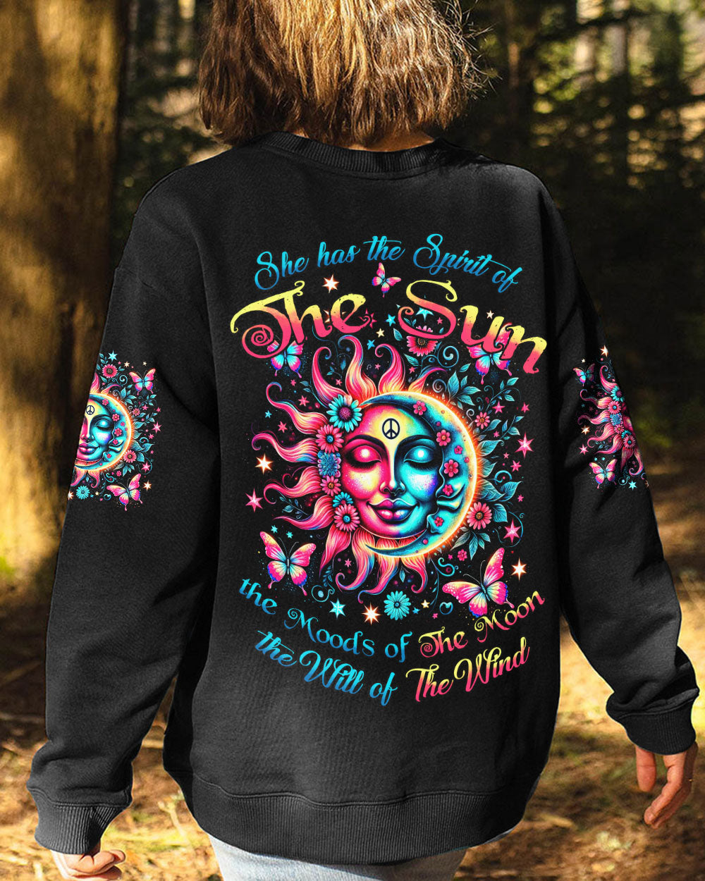 Hippie Art Zone - She Has The Spirit Of The Sun For Hippie